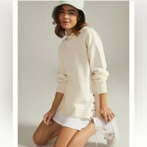 Anthropologie SZ SM Wrap Hoodie Tunic